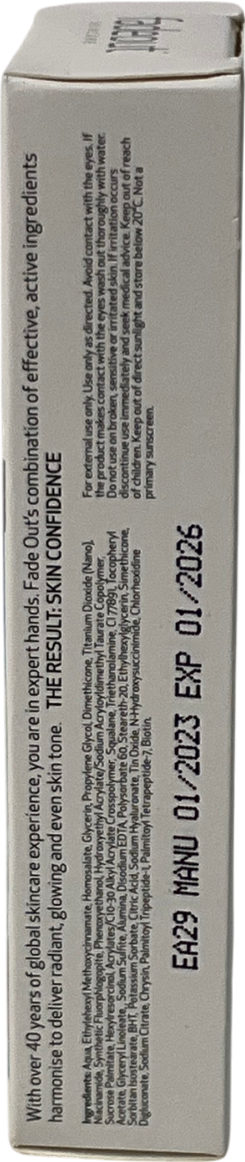 fadeout Advanced Brightening Eye Defence Day Cream Spf20 15ml