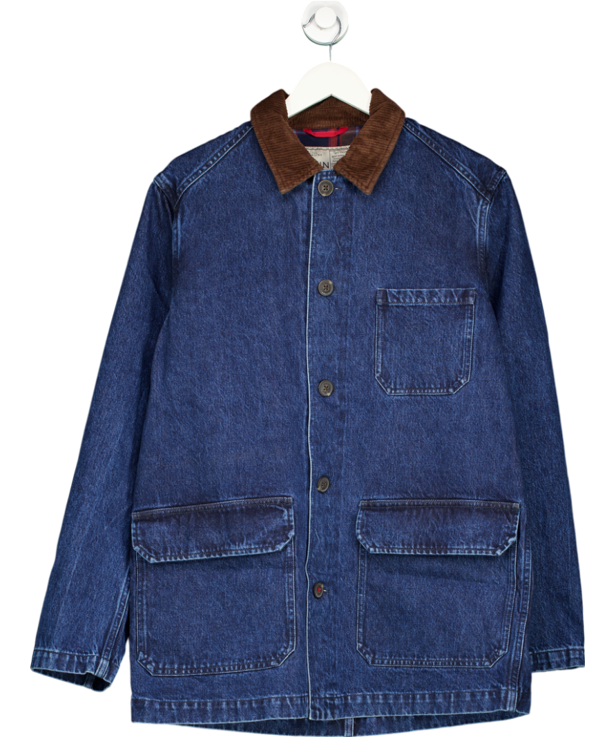 Aubin Blue Canwick Worker Jacket UK M