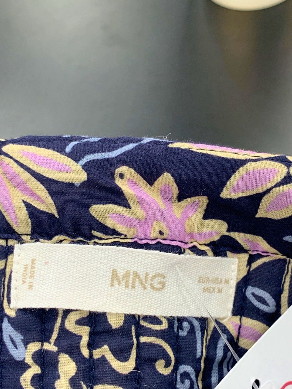 MNG Multicolour Patterned Top UK M