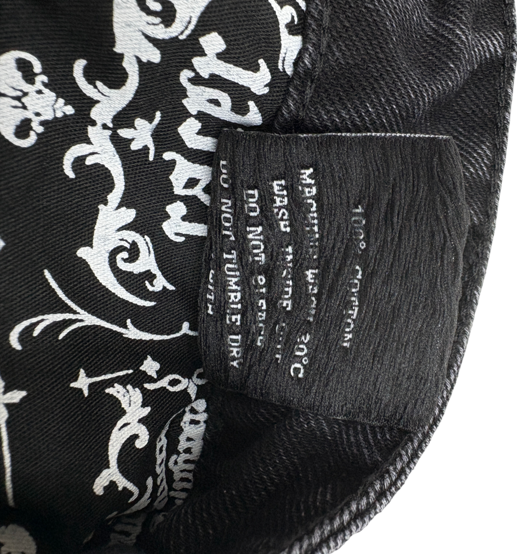 Racer Worldwide Black Super Wide Jeans W36