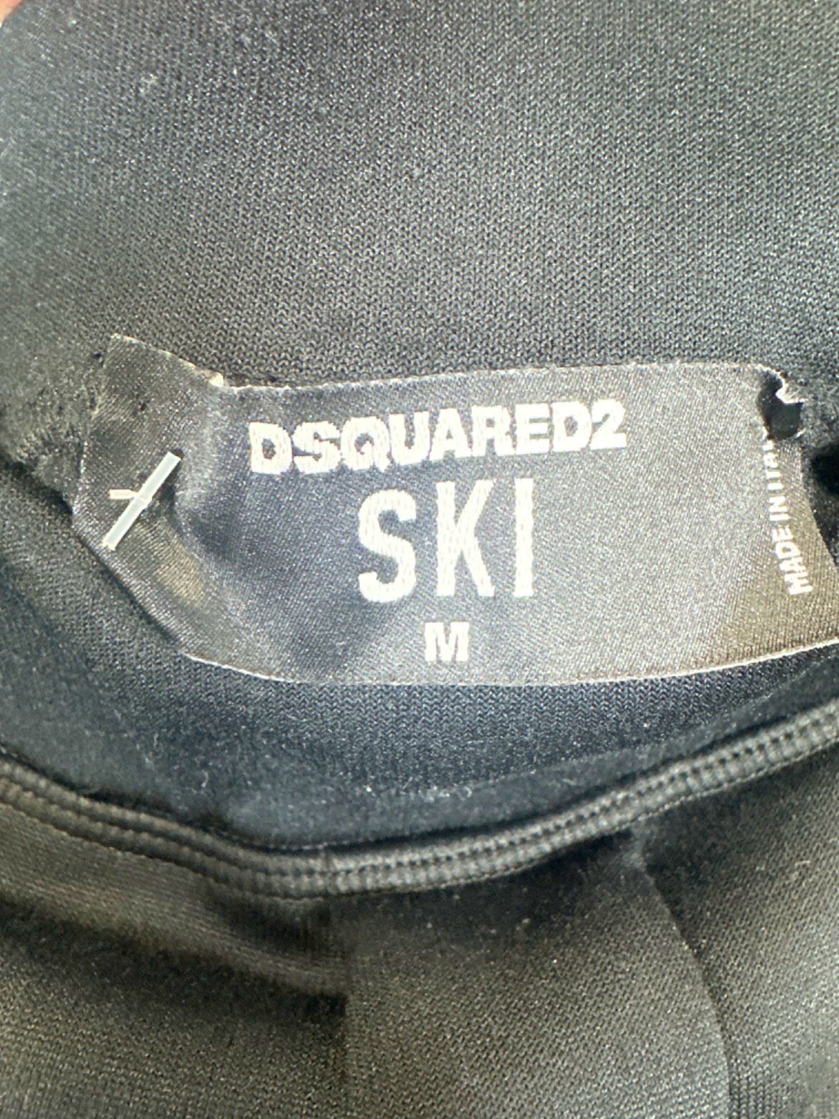 DSQUARED2 Black Ski The Great North Trousers in black UK M