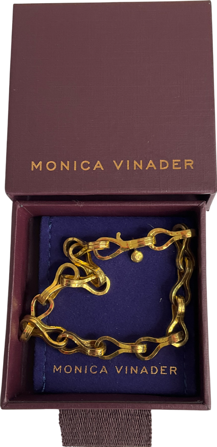 Monica Vinader Yellow Baguette Bracelet UK XS
