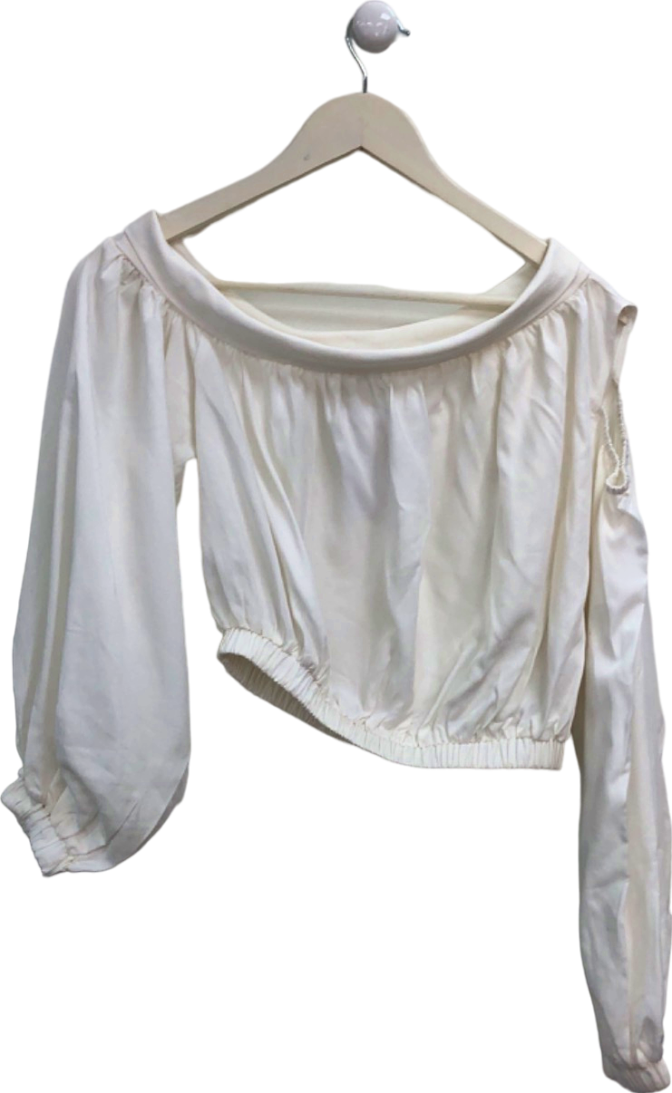Tommy Lynn White Off-Shoulder Blouse