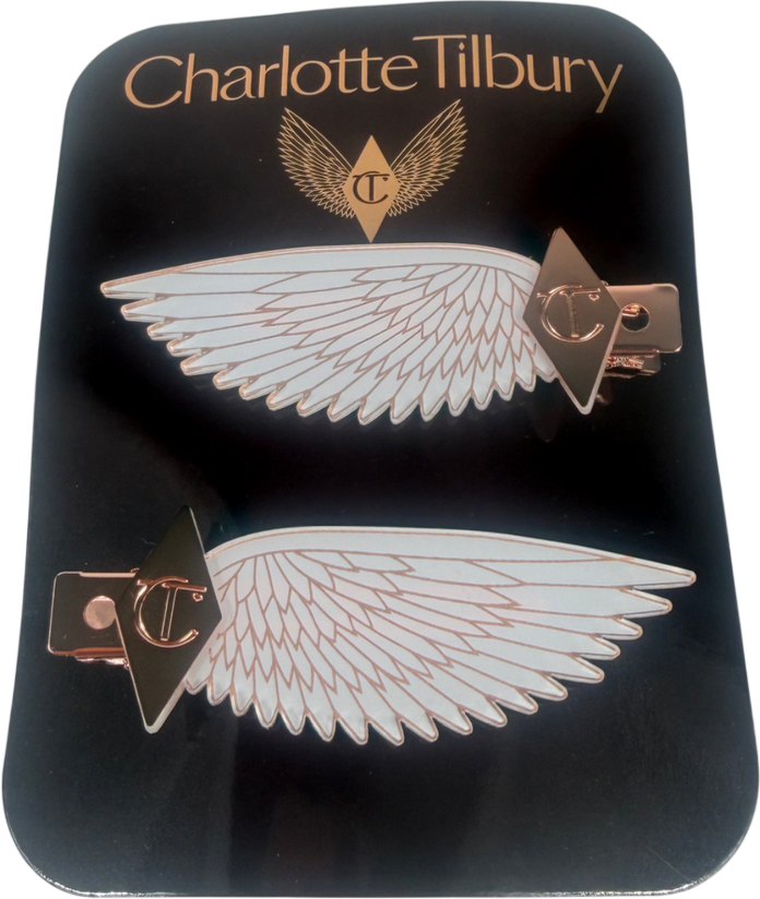 Charlotte Tilbury Nude Wing Hair Clips One Size