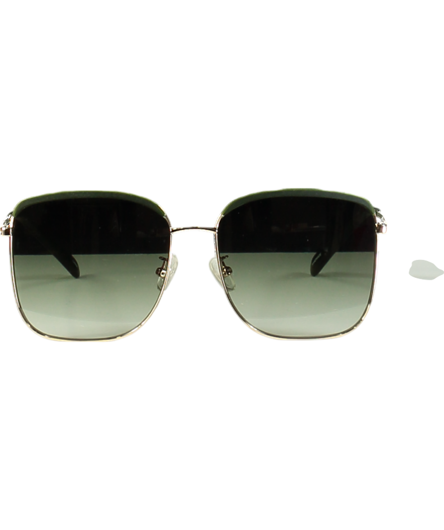 COVRY Green Alya Aviator Sunglasses One Size