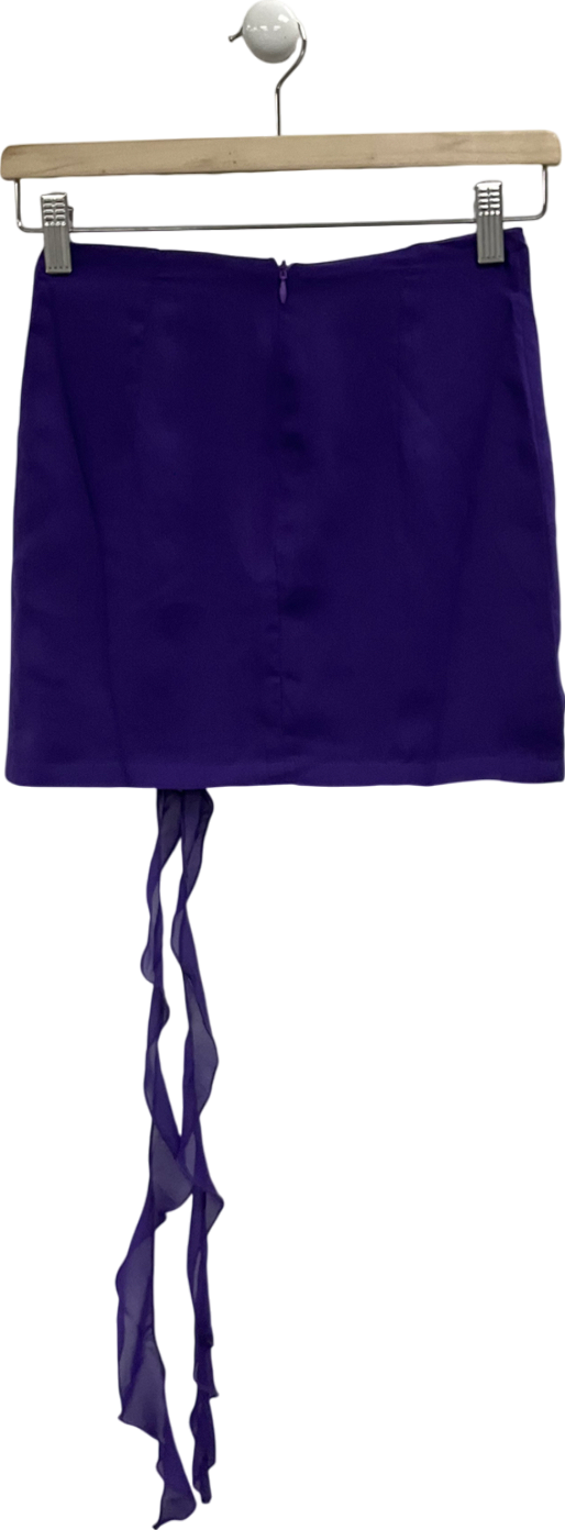 Peppermayo Purple My Favourite Part Mini Skirt UK 4
