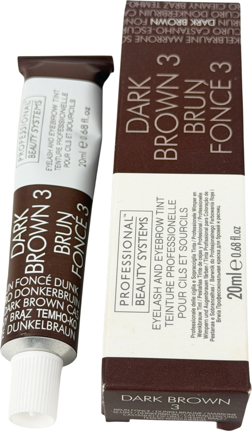 PROFESSIONAL BEAUTY SYSTEMS Eyelash And Eyebrow Tint - Dark Brown 20ml