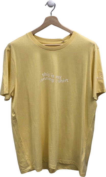 Stanley Stella Yellow Tanning T-Shirt UK XXL