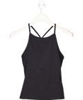 T/ALA Black Strappy Racer Back Vest Top UK M