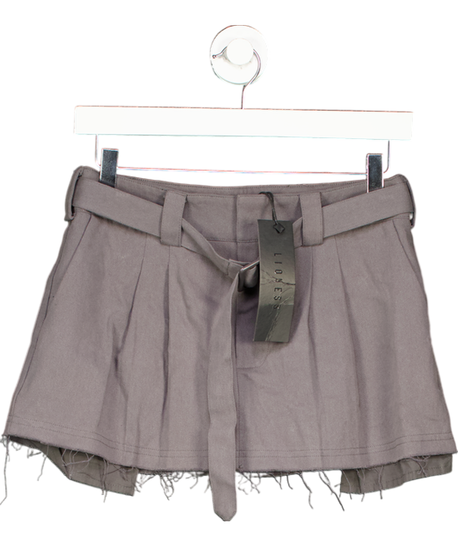 Lioness - Elle Mini Skirt In Grey UK 4