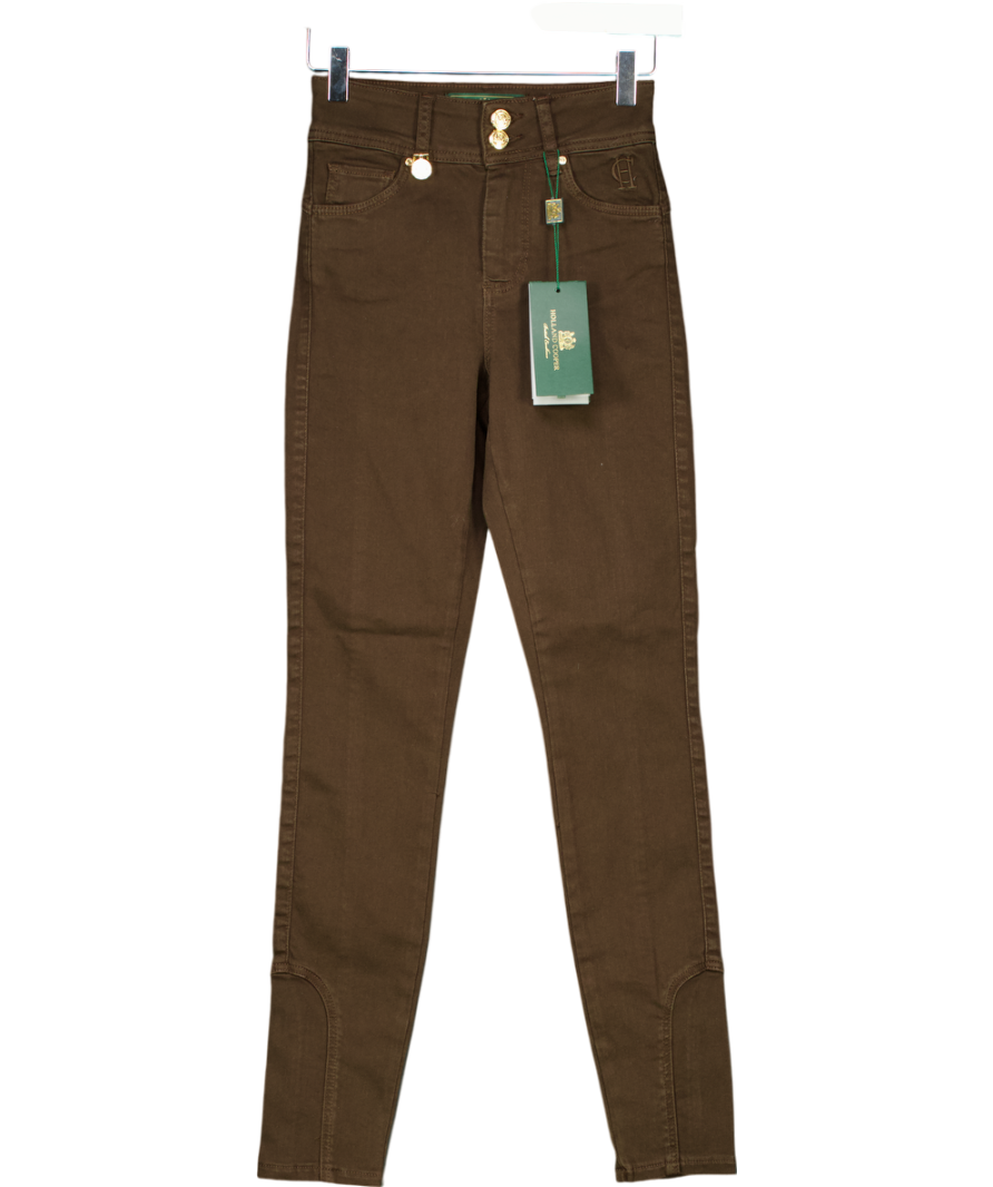 Holland Cooper Brown Jodhpur Jean Petite UK 8