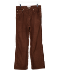Rouje Brown Corduroy Wide Leg Trousers UK 14
