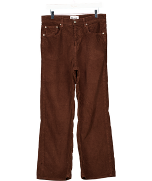 Rouje Brown Corduroy Wide Leg Trousers UK 14