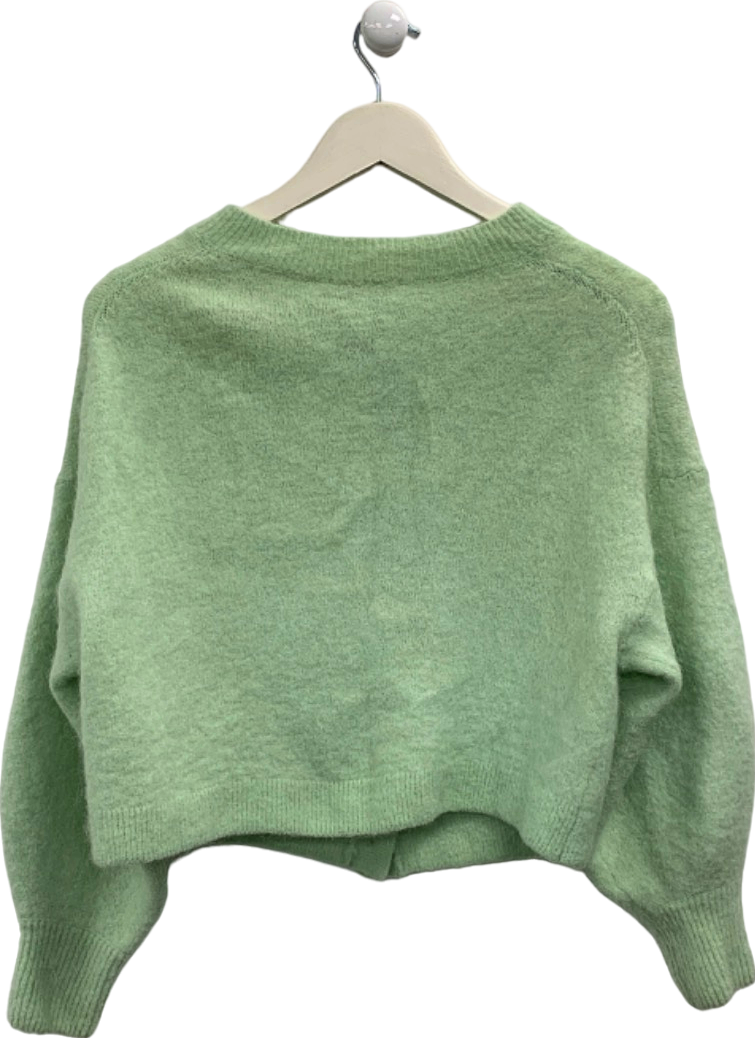 & Other Stories Green Cardigan UK S