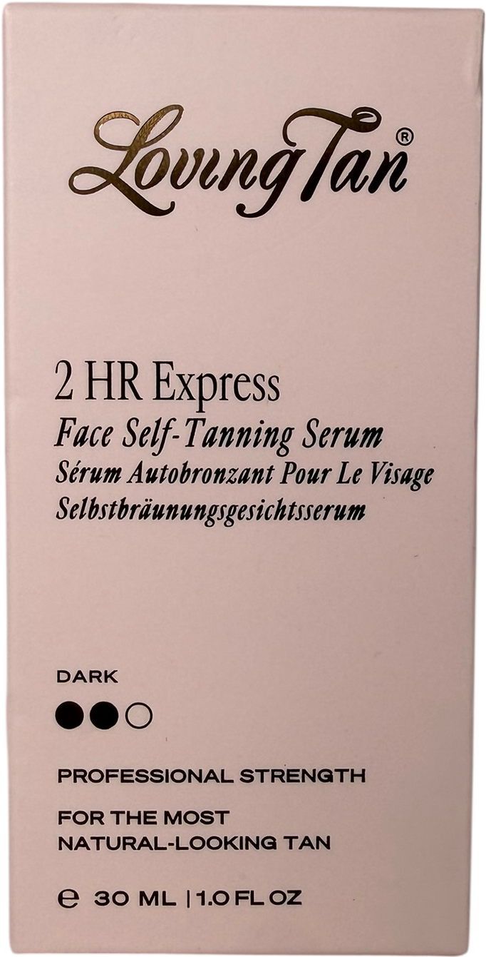 Loving Tan 2 Hr Express Face Tanning Serum Dark 30ml