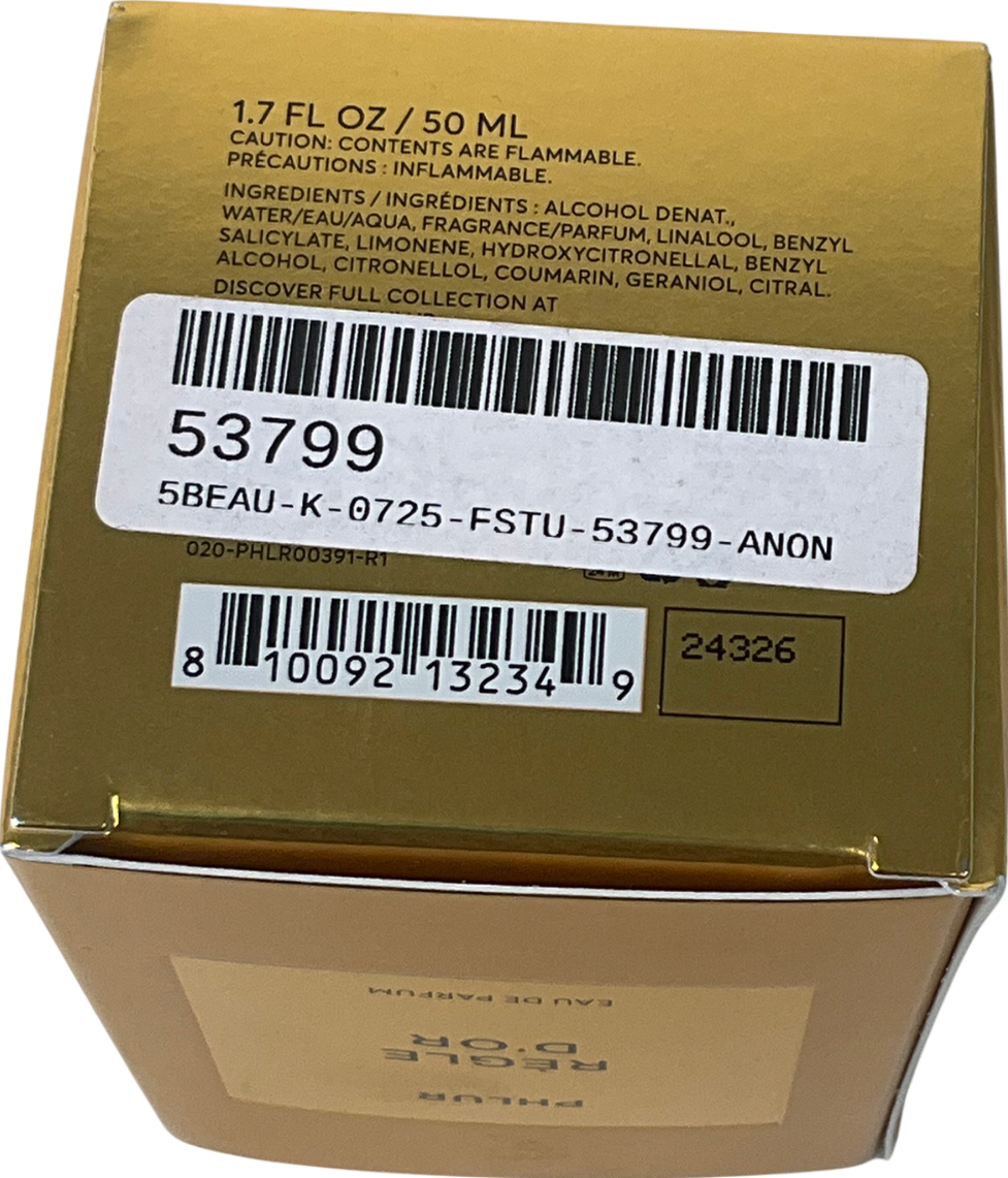 phlur Golden Rule Eau de Parfum Perfume 50ml