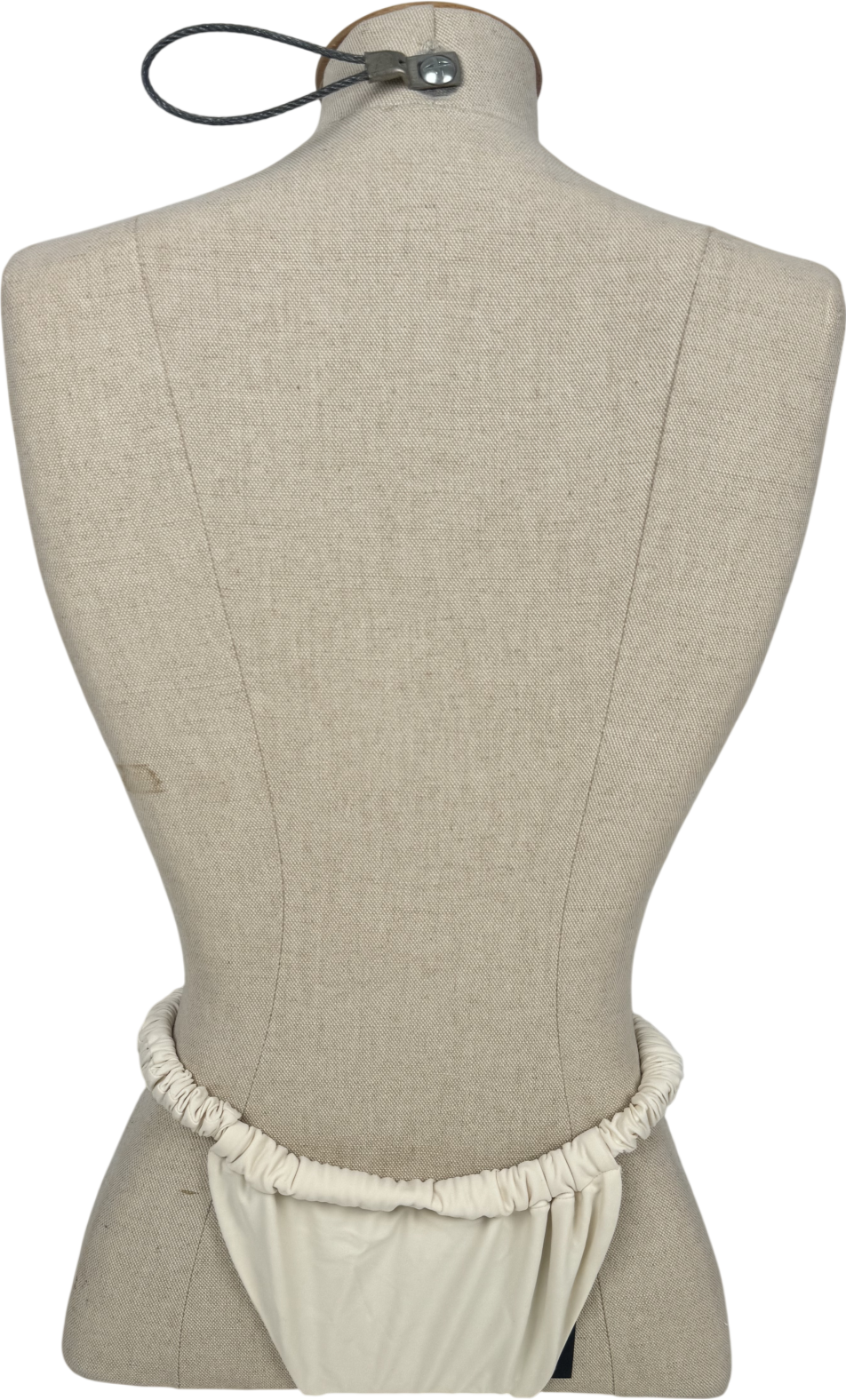 Kasela Ruched Bikini Bottoms In Cream UK S