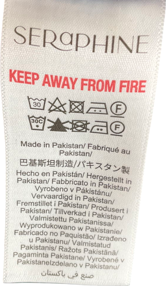 Seraphina Blue Chambray Denim Trousers UK 10