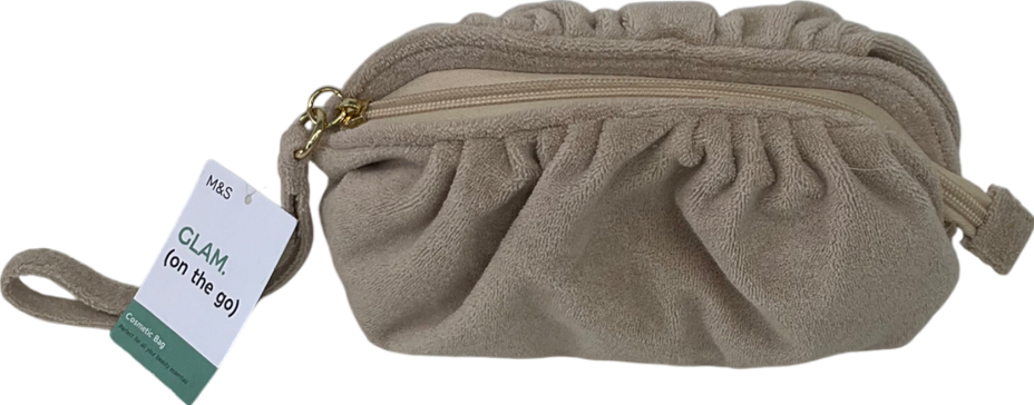 M&S Small Slouchy Towelling Bag