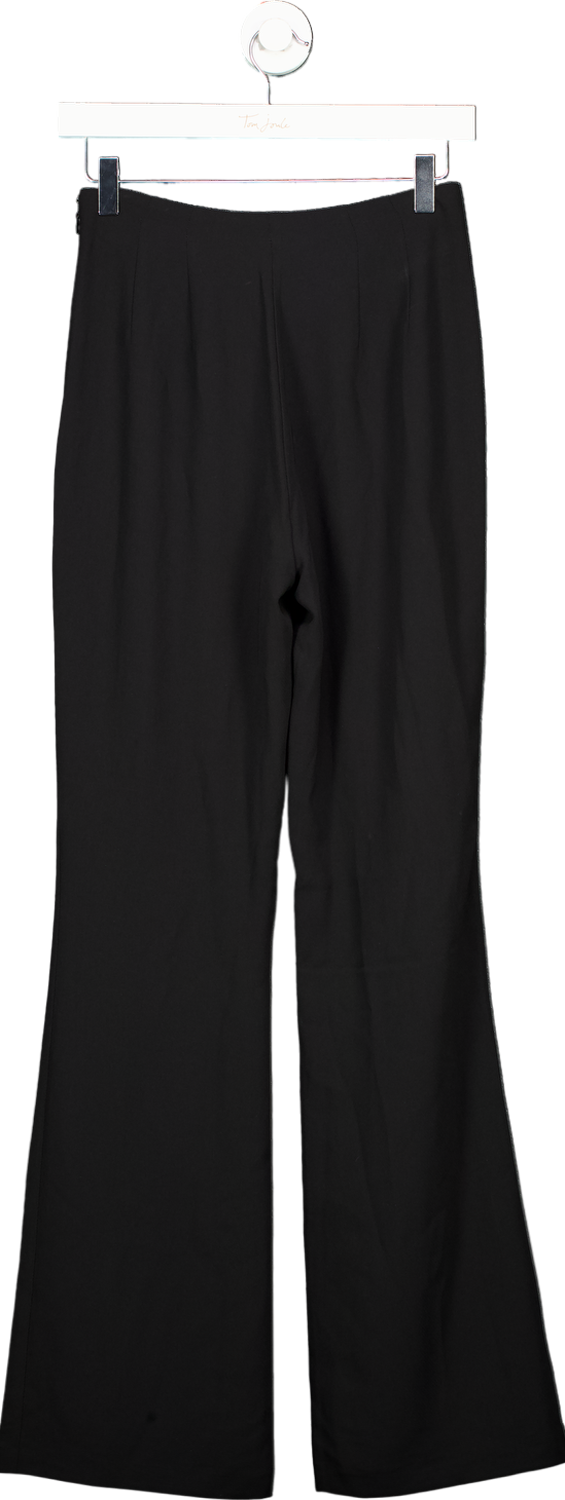 NovaLuxe Black Robin High Waist Trousers UK S