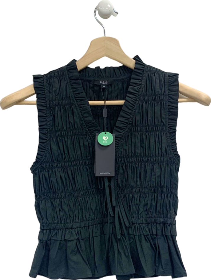 Rails Black Shirley Top UK XS