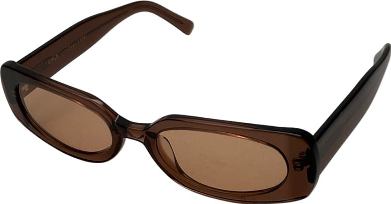 VEHLA olsen Brown  Sunglasses In Espresso One Size