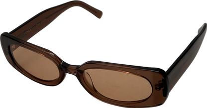 VEHLA olsen Brown  Sunglasses In Espresso One Size