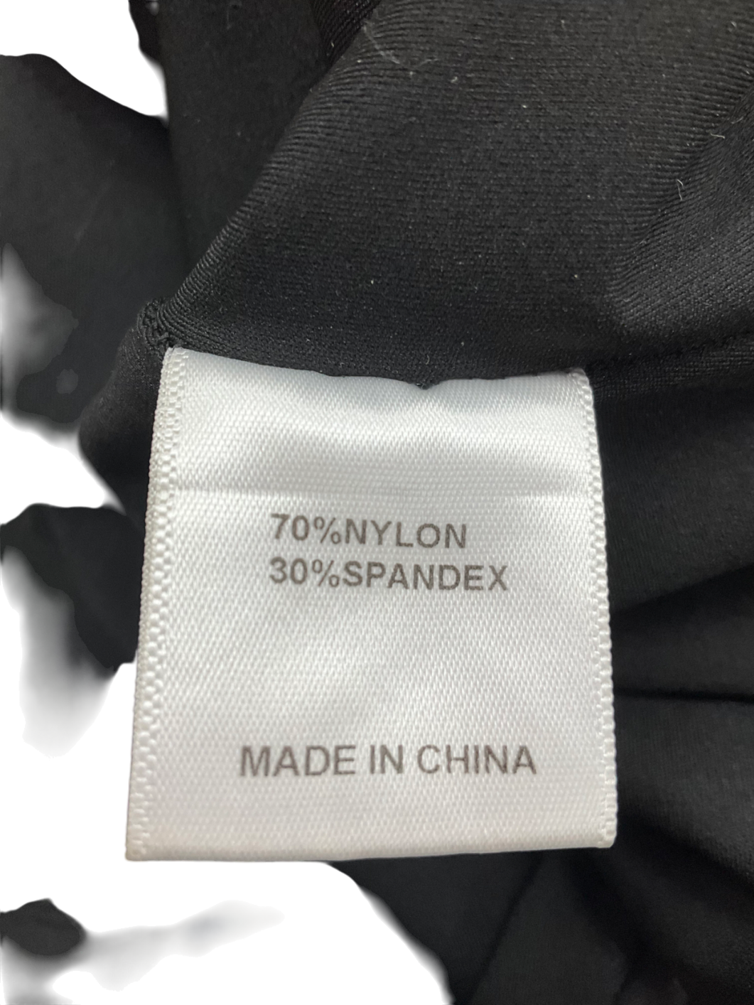 BOA Black One Shoulder Bodysuit UK XS