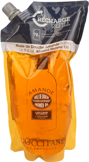 L'occitane Shower Oil Almond Refill 500ml