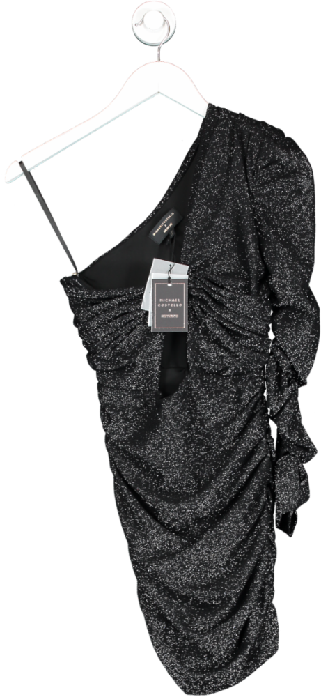 REVOLVE Black Cressida Mini Dress UK XS