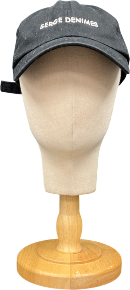 Serge DeNimes Serge Denimes Logo Cap In Black One Size
