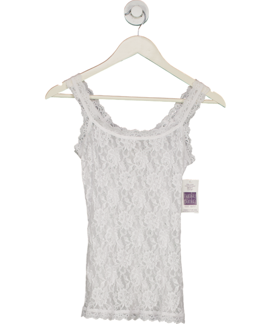 Hanky Panky White Signature Lace Classic Camisole UK XS