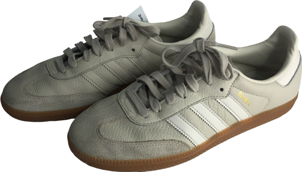 adidas Samba OG logo-print leather low-top trainersUK 7 EU 40 👠