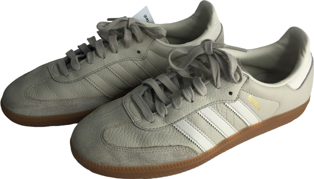 adidas Samba OG logo-print leather low-top trainersUK 7 EU 40 👠