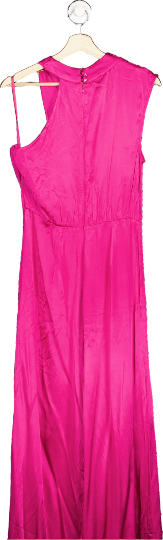 Anthropologie Corey Lynn Calter Pink Calter One-Shoulder Dress  M