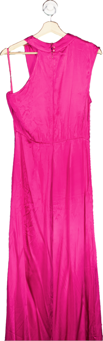 Anthropologie Corey Lynn Calter Pink Calter One-Shoulder Dress  M