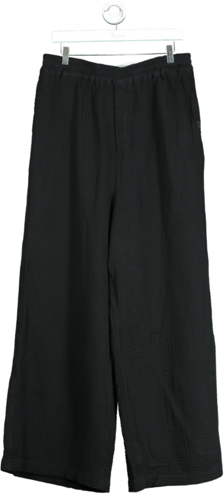 HERA Black WideLeg Trousers UK XL