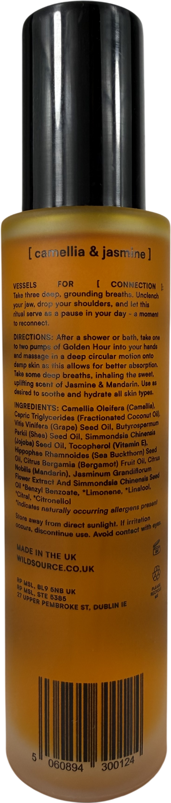 Wild Source Golden Hour Hydrating Body Oil 100ml