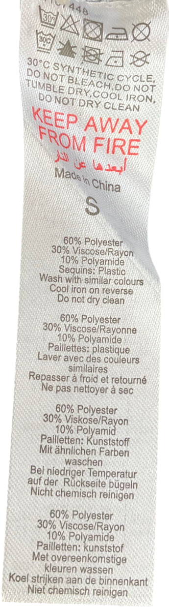 PrettyLittleThing Metallic Silver Sequin Knit Maxi Dress UK S