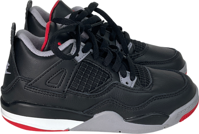 Jordan Black 4 Retro 'bred Reimagined' Infant UK 11 EU 29 👼