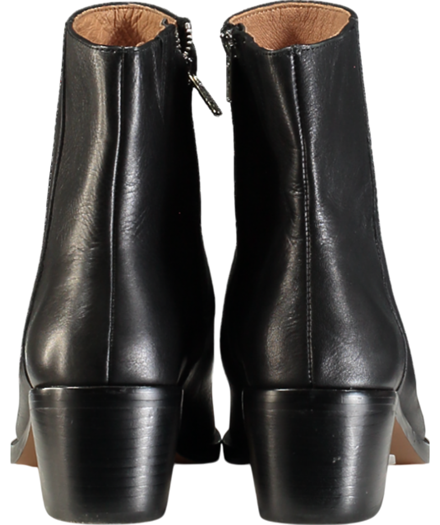 Madewell Black The Darcy Ankle Boot UK 6.5 39.5 👠