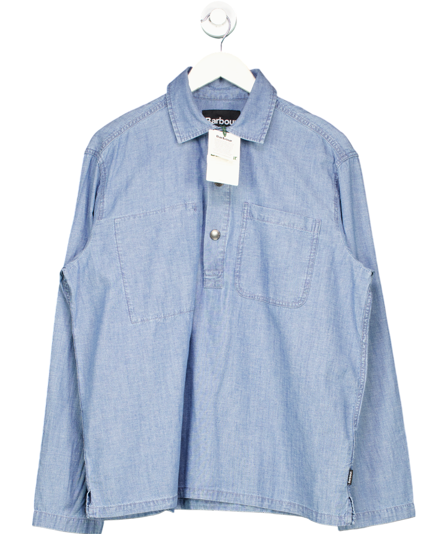 Barbour Blue Markham Denim Shirt UK S