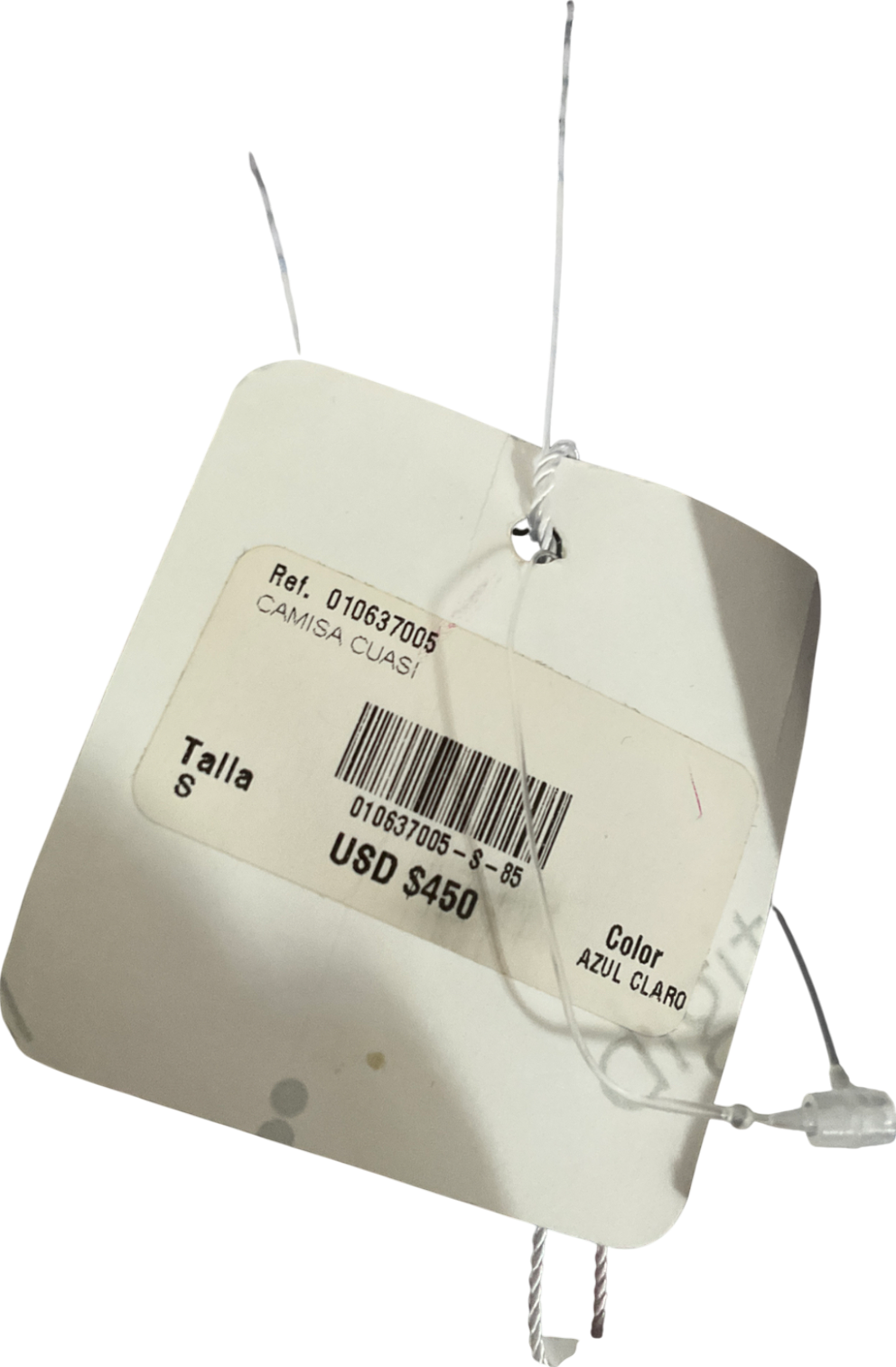 Jacqueline Then White Star Sequin Collar Long Striped Shirt Dress UK S