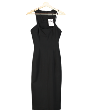 Cushnie Et Ochs Black Power Cut-out Sheath Dress UK XS