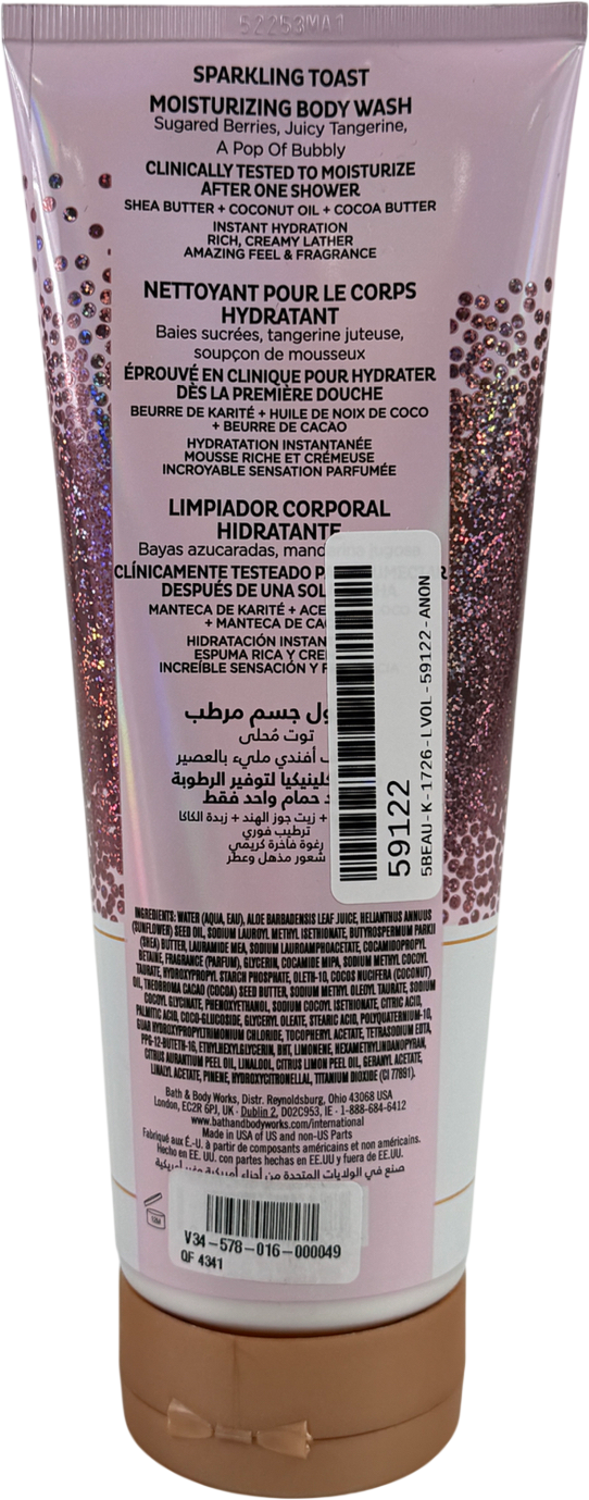 Bath & body works Sparkling Toast Moisturizing Body Wash 295ml