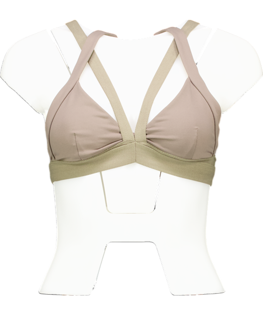 alo yoga Green Nadi Bra Top UK S