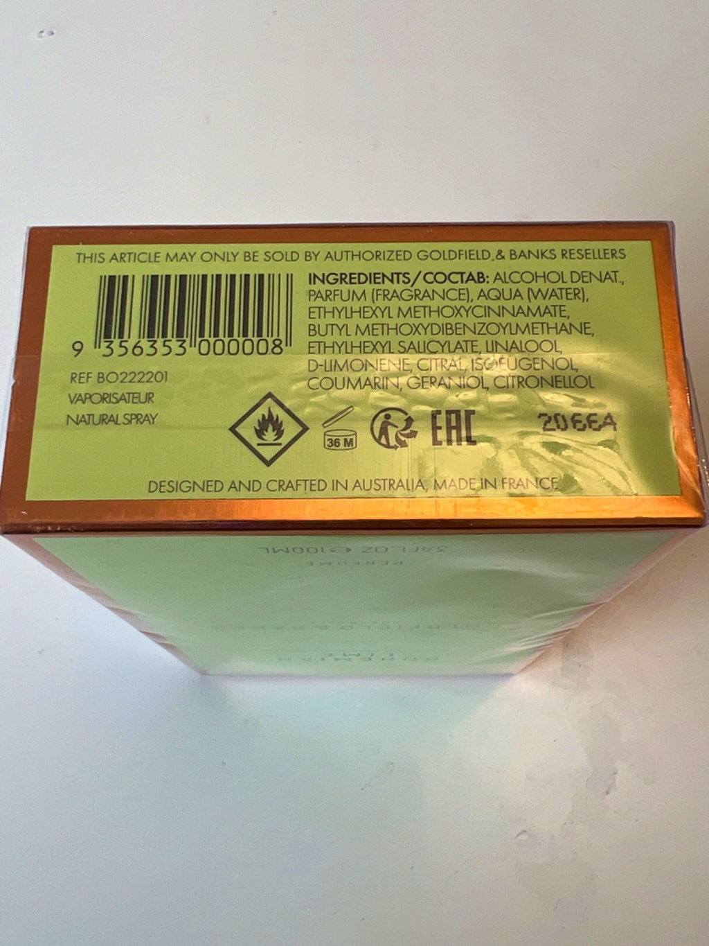 Goldfield & Banks Bohemian Lime Perfume 100ml