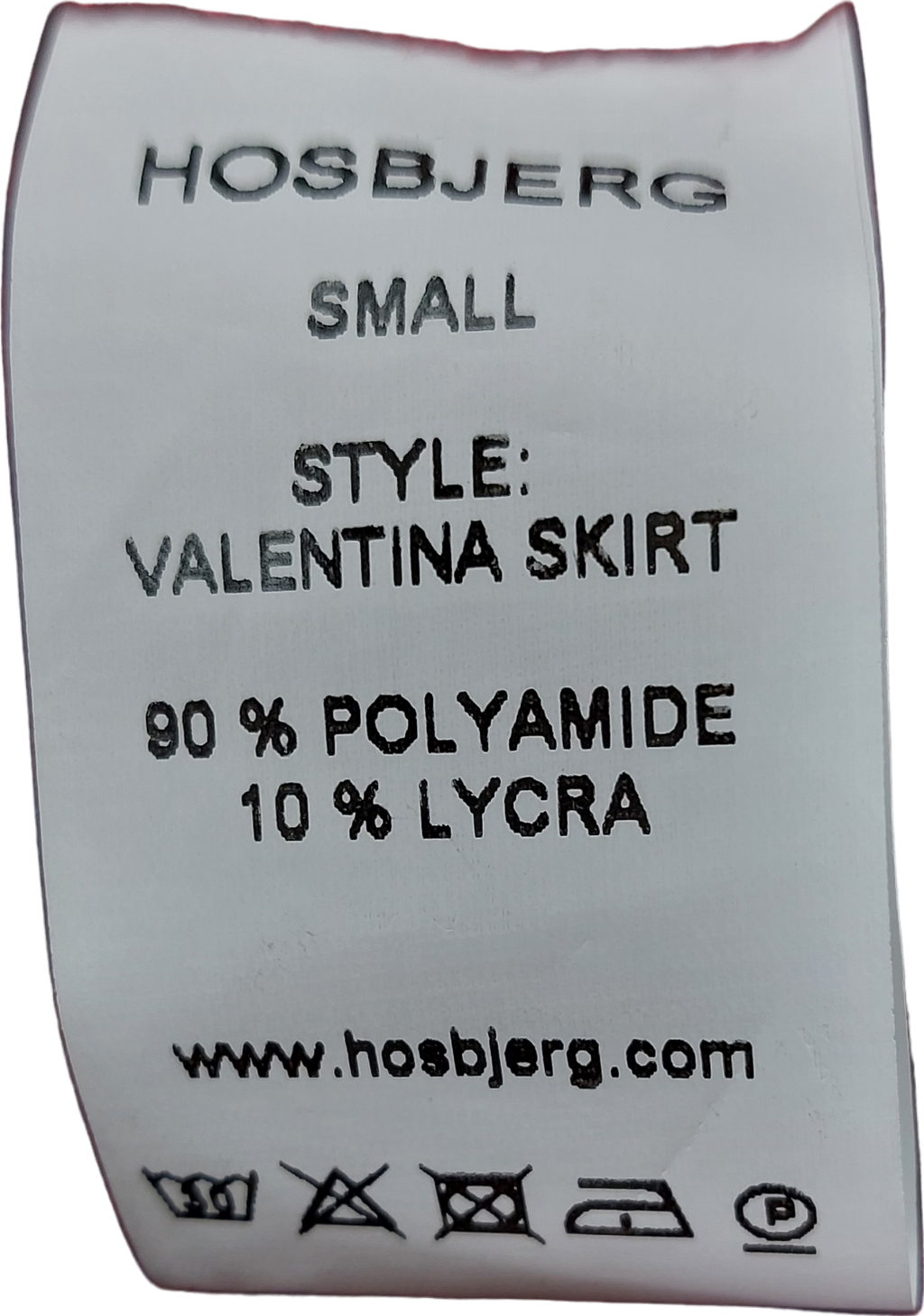 Hosbjerg Red Lace Midi Skirt UK S