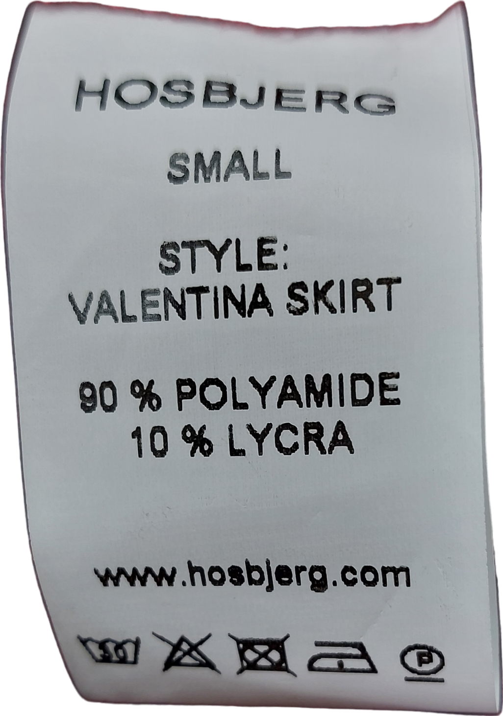 Hosbjerg Red Lace Midi Skirt UK S