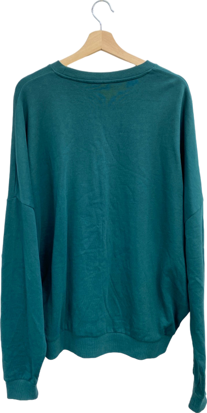 ASOS DESIGN Teal Green Sweatshirt UK M